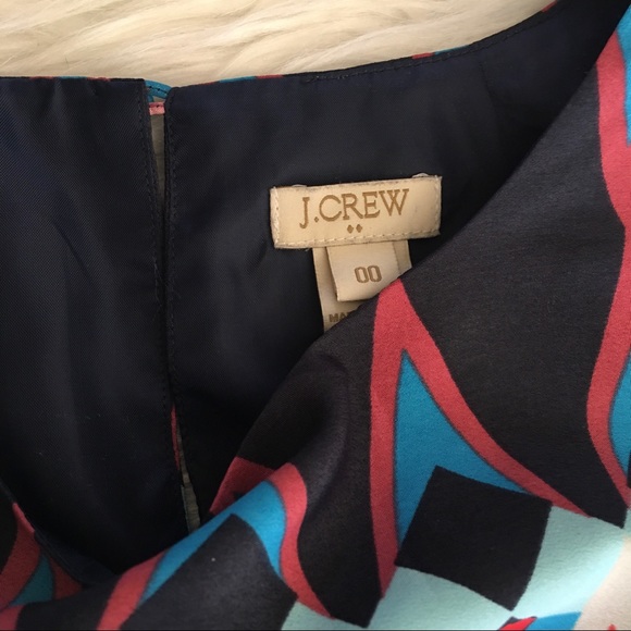 J. Crew Factory printed gallery mosaic shift dress - Picture 4 of 9